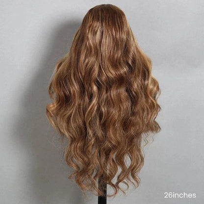 Charming Honey Blonde Body Wave Wig